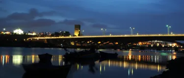 Pont sur Oued Bouregrag à Rabat
